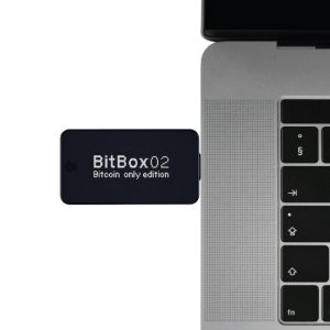 BitBox02 in Notebook