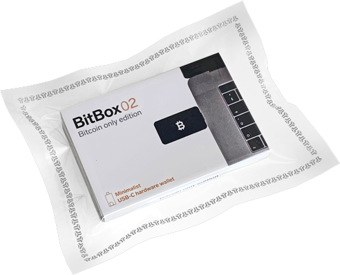 BitBox02 verpackt