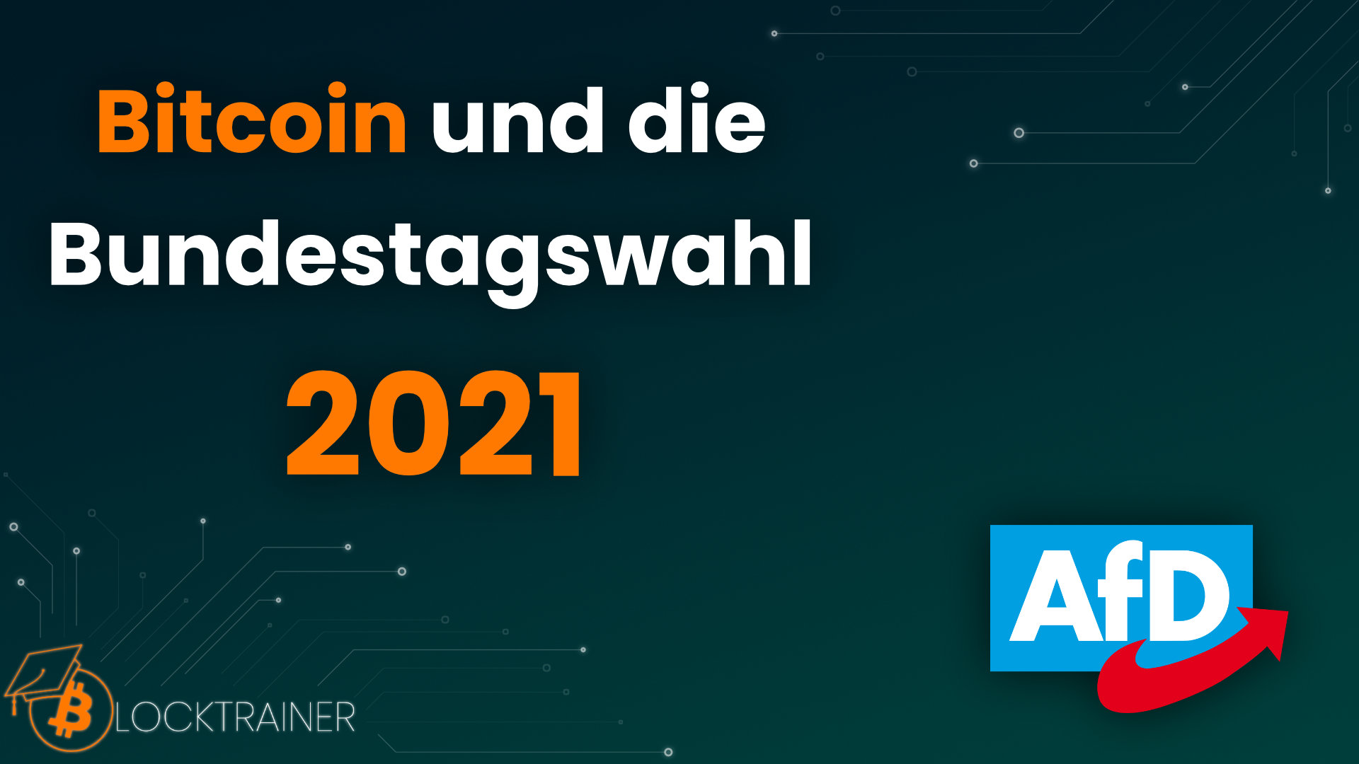 Bitcoin Bundestagswahl 2021 AfD